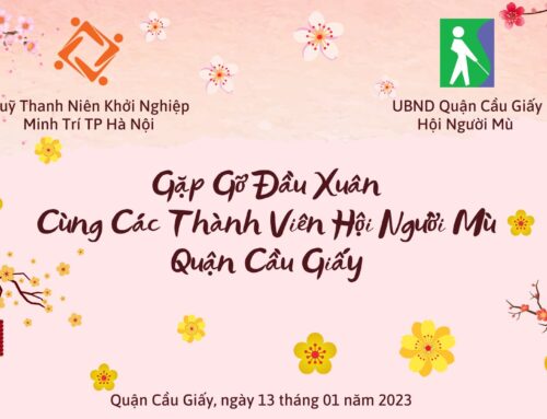 Gặp gỡ đầu Xuân cùng các thành viên Hội Người Mù Quận Cầu Giấy